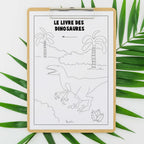 coloriage dinosaures a telecharger